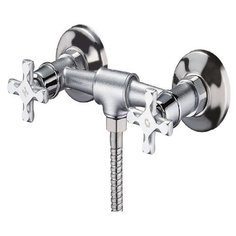 Solone Смеситель для ванны с душевой лейкой, хромированный