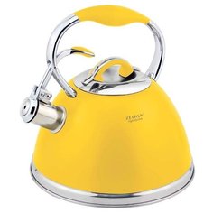 Zeidan Чайник со свистком Z-4282/3/4/5 3 л, желтый