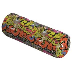 Подушка декоративная JoyArty Стрит арт, 45 х 16 см (pcu_56872) красный/зеленый/серый