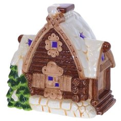 Фигурка декоративная с подсветкой Избушка 744520 1711716 см РЕМЕКО