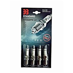 Свечи зажигания ЭЗ Standard АУ14ДВРМ 1,0, комплект 4 шт. ГАЗ 3102, 3110, 31105, ГАЗель, Соболь; УАЗ Хантер, Патриот Bosch
