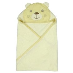 Forest kids Полотенце Мишка банное 100х100 см бежевый