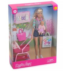 Кукла Defa Lucy с малышом, 29см, ZY797709