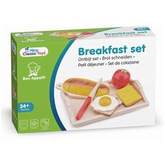 Набор продуктов New Classic Toys Поднос с завтраком 10582 разноцветный