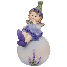 Фигурка лавандовая фея высота 10 см Lefard (390-1037)
