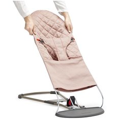 Сменный чехол BabyBjorn для кресла-шезлонга, Cotton, цвет: розовый