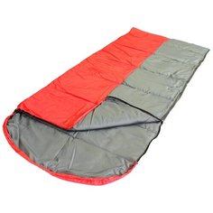 Спальный мешок WoodLand Camping+ 300 красный/серый с правой стороны