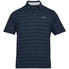 Поло Under Armour Charged Cotton ® Scramble Stripe Синий XS 1306127-408