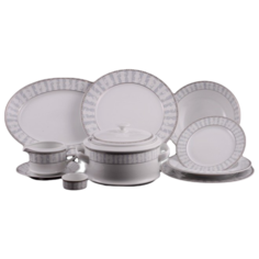 Сервиз столовый Сабина Цветочный узор, 25 пр., Leander