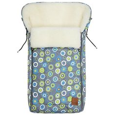 Конверт-мешок Сонный Гномик Норд 85 см серый с рисунком