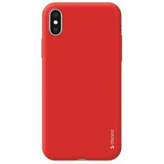 Чехол-накладка Deppa Gel Color Case для Apple iPhone X/Xs красный