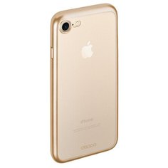 Чехол-накладка Deppa Gel Plus Case (матовый) для Apple iPhone 7/iPhone 8 золотой
