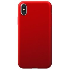 Чехол-накладка Deppa Silk Case для Apple iPhone Xs Max красный металлик