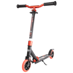Детский городской самокат Tech Team Jogger 145 черный/красный
