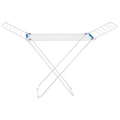 Сушилка для белья Sakura напольная SA-8115, хромированная с синими пластиковыми накладками