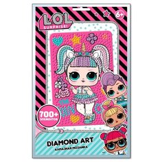 Набор для творчества LOL Surprise Алмазная мозаика "the Join Club" 700+ элементов 10х15 см