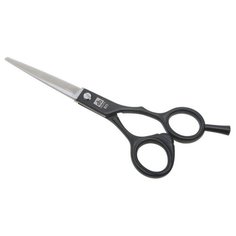 Прямые ножницы парикмахерские DEWAL Profi Step B55 5.5", серебристый/черный