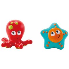 Набор для ванной Hape Ocean Floor Squirters (E0213) красный/голубой