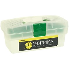 Ящик с органайзером Эврика ER-10337 28.5x15.5x12.5 см прозрачный