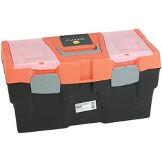 Ящик с органайзером Эврика ER-10341 58.5x29.5x29.5 см оранжевый/черный