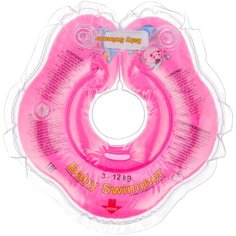 Круг на шею Baby Swimmer 0m+ (3-12 кг) розовый