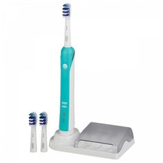 Звуковая зубная щетка Oral-B TriZone 3000, бело-зеленый
