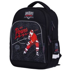 Berlingo ранец Flash Hockey, черный