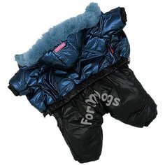 Комбинезон для собак ForMyDogs FW924-2020 M синий металлик