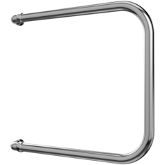 Водяной полотенцесушитель TERMINUS П-образный 32 ПС 320x700 нержавеющая сталь