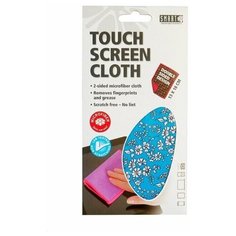 Салфетка для экранов 13х18 голубая Smart