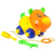 Каталка-игрушка Гратвест С отверткой (88804) желтый/оранжевый