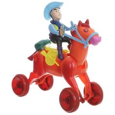Каталка с ручкой PLAY SMART, ковбой, арт.1199. (Н56023)