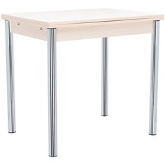 Стол раздвижной Leset Марсель 1Р металл Хром, Дуб