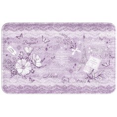 Коврик для комнаты, 50*80*1.5 см, мягкая основа, LAVANDE ELEGANCE Valiant