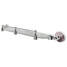 Полка стеклянная с бортиком WasserKRAFT Aland K-8544