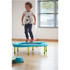 Брюки детские 500 Baby Gym цвет:синий, размер: 103-112 CM 4-5, цвет: Синий Графит/Серо-Голубой DOMYOS Х Декатлон Decathlon