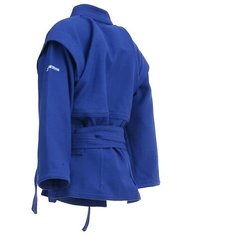 Куртка для самбо (самбовка) 100 синяя для детей, размер: 150 SAMBO Х Декатлон Decathlon