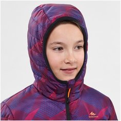 Куртка детская MH500, размер: 160-166 CM 14-15, цвет: Лиловый QUECHUA Х Декатлон Decathlon
