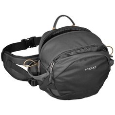 Поясная сумка Travel 10 л , размер: NO SIZE, цвет: Угольный Серый FORCLAZ Х Декатлон Decathlon