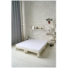 Наматрасник водонепроницаемый на резинке с бортом Поли-джерси Аквастоп 70х200 Sn Textile