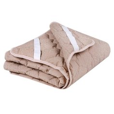 Наматрасник на резинке с наполнителем из овечьей шерсти 140х200 Sn Textile