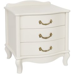 Тумбочка прикроватная Джульетта (3 ящика), Молочный дуб Le Set