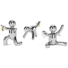 Подставки для колец Buddy 3 штуки хром Umbra 1015610-158