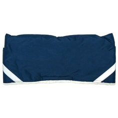 Сонный Гномик Меховая муфта Норд на коляску 4083 синий