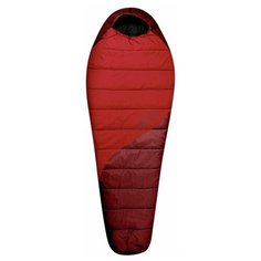 Спальный мешок TRIMM Balance 185 red/dark red с левой стороны