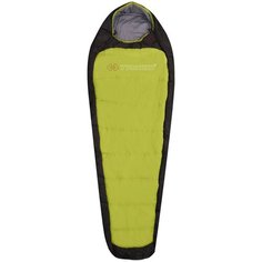Спальный мешок TRIMM Impact 195 kiwi green/dark grey с левой стороны
