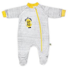 Комбинезон Сонный Гномик, размер 62, белоснежный с рисунком