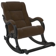 Кресло-качалка Модель 77 Венге, ткань Verona Brown Komfort