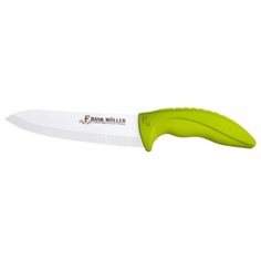 Поварской нож "Frank Moller", 15 см, цвет салатовый