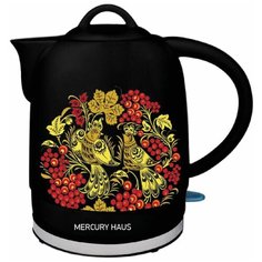 Чайник электрический из керамики Mercury Haus, 1,7 л (цвет: черный)